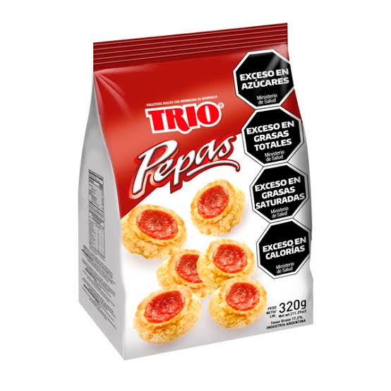 GALLETITAS TRIO 320 GRS PEPAS